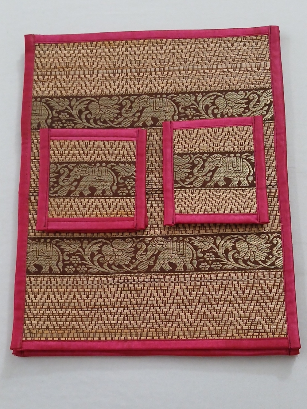 Elephant Placemat/Coaster Set